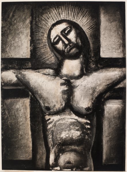 "Obéissant jusqu'à la mort et à la mort de la croix" ("Obedient unto death, even the death of the cross") from the portfolio Miserere (Have Mercy)