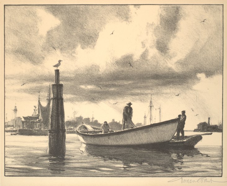 Sunday in Port | Buffalo AKG Art Museum