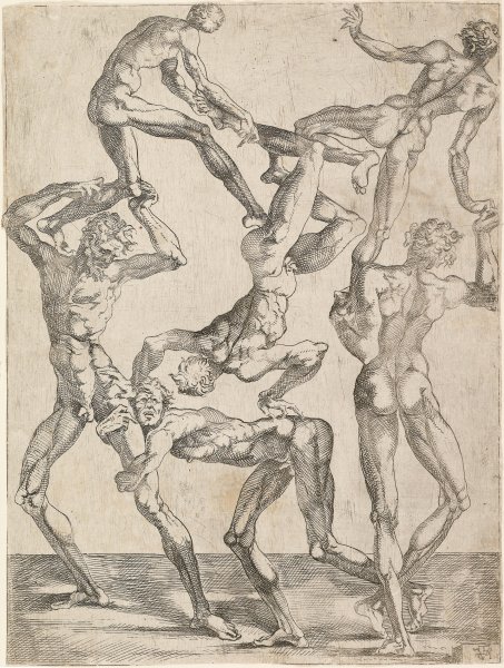 Six Acrobats