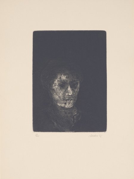 Illustration for the poem Faces from the portfolio Encounters