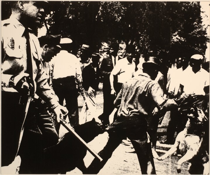 Birmingham Race Riot from the portfolio Ten Works X Ten Painters