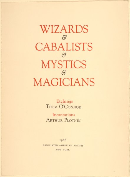 Wizards & Cabalists & Mystics & Magicians