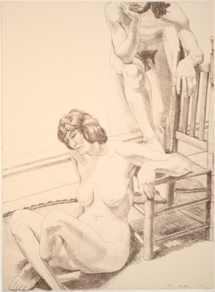 Untitled from the portfolio Six Lithographs Drawn From Life