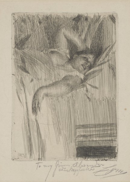 アート・デザイン・音楽 Anders Zorn Anders Zorn. Young Norwegian at the Piano, 1891. ZG 59