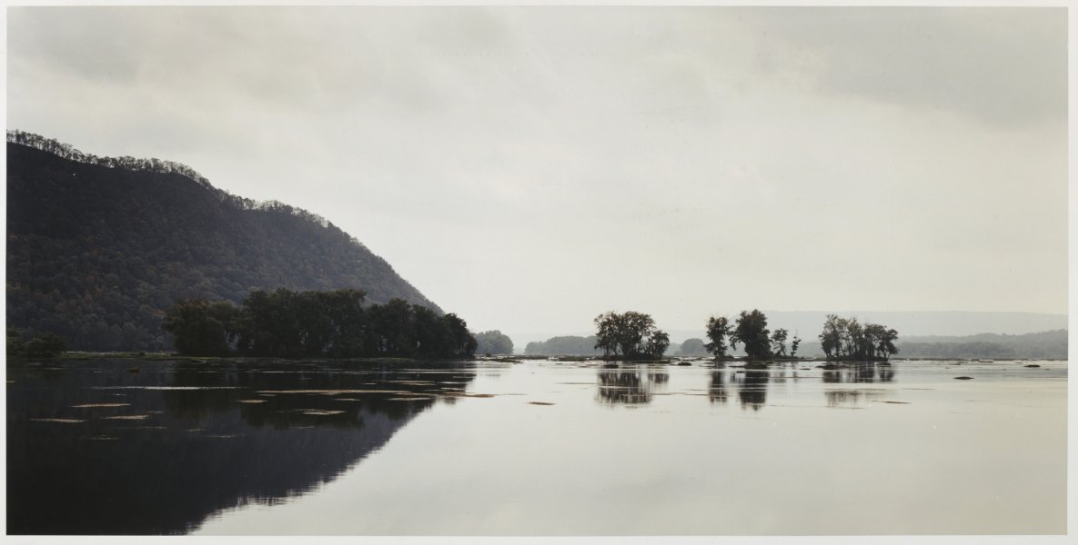 Reflected Trees and Islands, Liverpool, Pa. from the series Luminous River