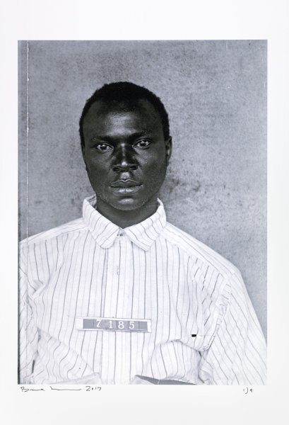 [Arkansas prisoner identification photograph] from the series Inside the Wire