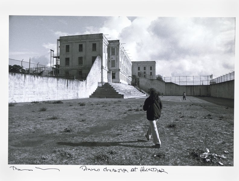 [Diane Christian, Alcatraz, San Francisco, California] from the series Inside the Wire