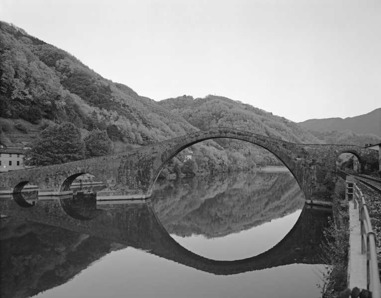 Devil's Bridge #2, Ponte del Diavolo, Borgo en Mozzano from the series Devil's Bridges