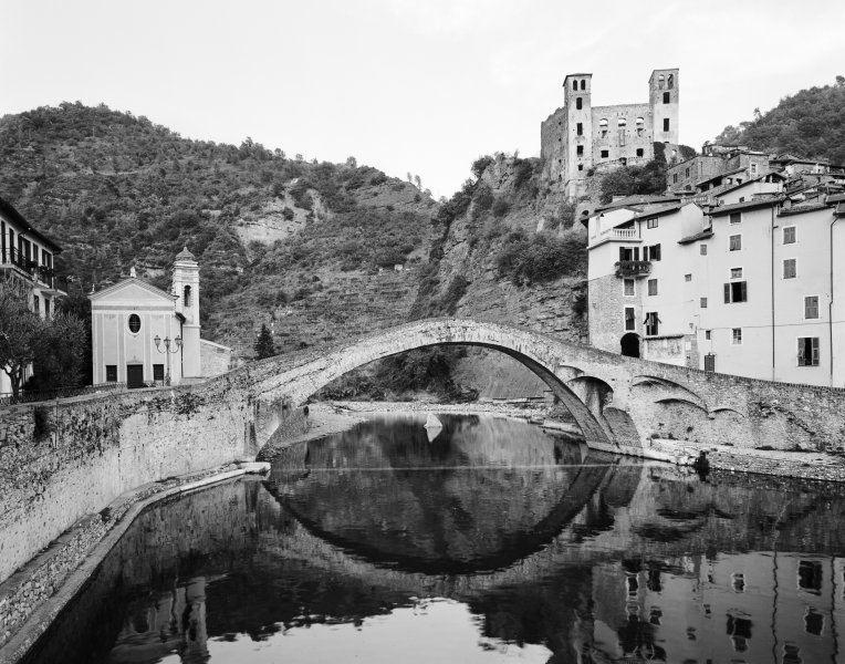 Devil's Bridge #7, Ponte del Diavolo, Dolceacqua, Liguria, Italy from the series Devil's Bridges