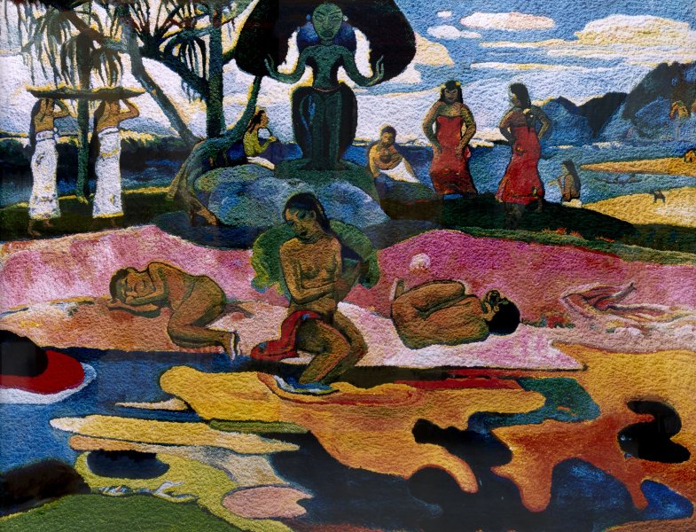 Day of the Gods (Mahana no Atua) after Gauguin from the series Pictures of Pigment