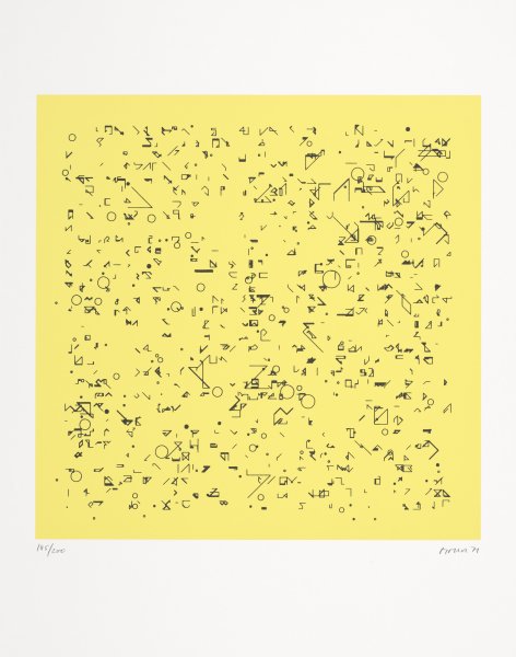 Untitled (Formal Language) from the portfolio Art Ex Machina