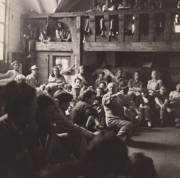 Hans Hoffman, Friday Critique at His School, Provincetown, R.I.