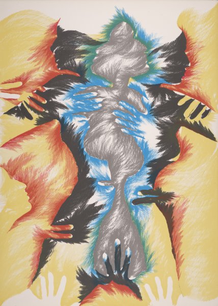 [Working proof for an Untitled lithograph suite]
