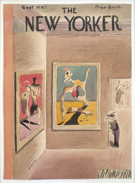 Art Gallery (New Yorker magazine cover)