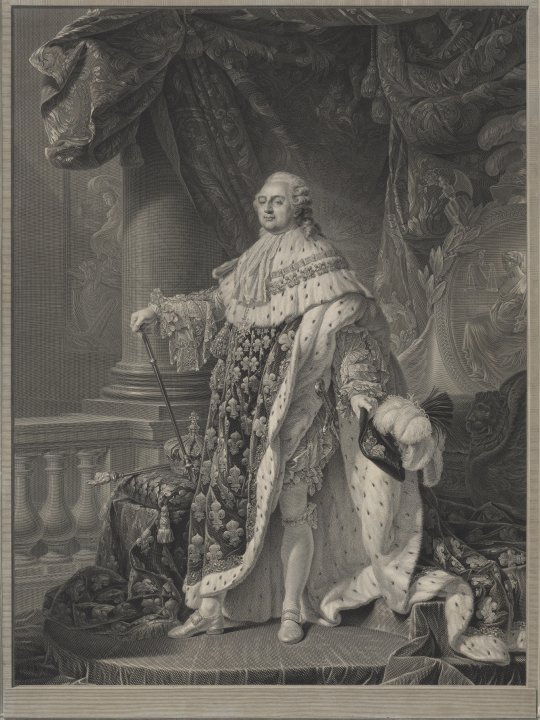 Louis XVI in His Coronation Robes
