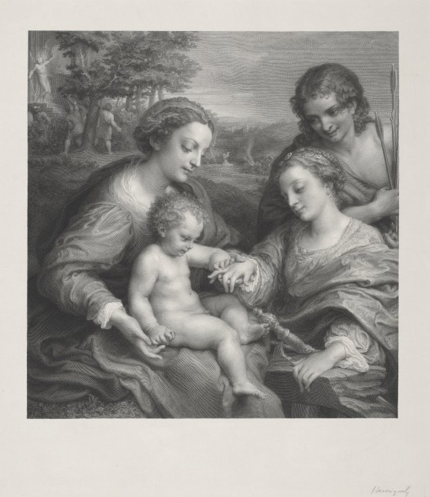 The Mystical Marriage of St. Catherine