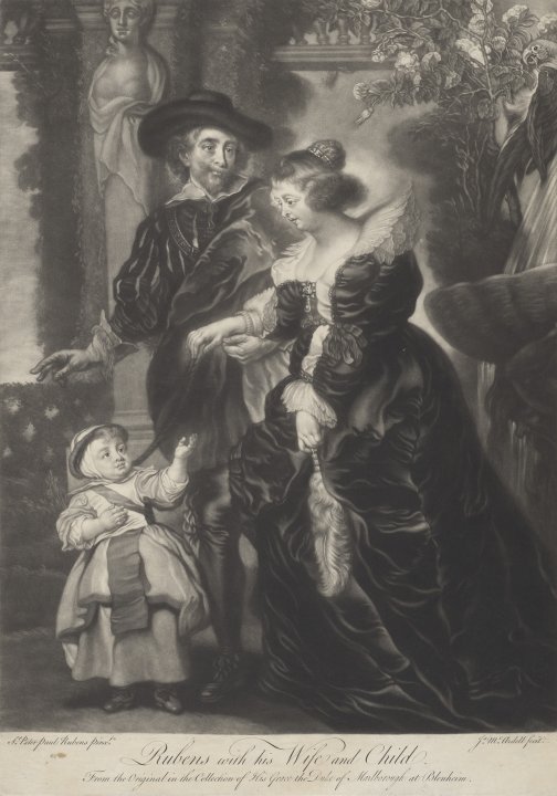 Rubens with His Wife and Child