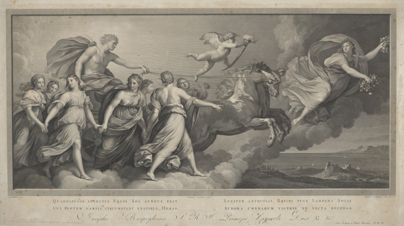 Aurora with Apollo and the Hours