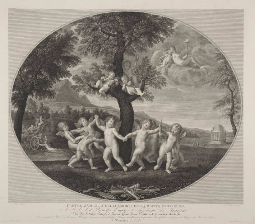 The Dance of Cupids, with the Rape of Proserpina