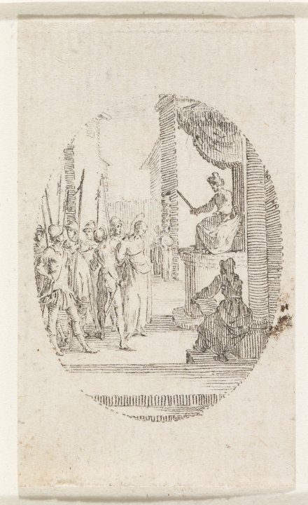 Christ Before Pilate from the series The Mysteries of the Passion of Our Lord and Scenes From the Life of the Virgin