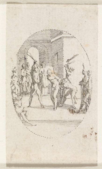 The Flagellation from the series The Mysteries of the Passion of Our Lord and Scenes From the Life of the Virgin