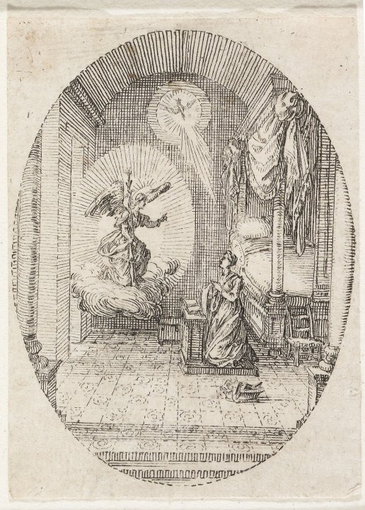 The Annunciation from the series The Mysteries of the Passion of Our Lord and Scenes From the Life of the Virgin