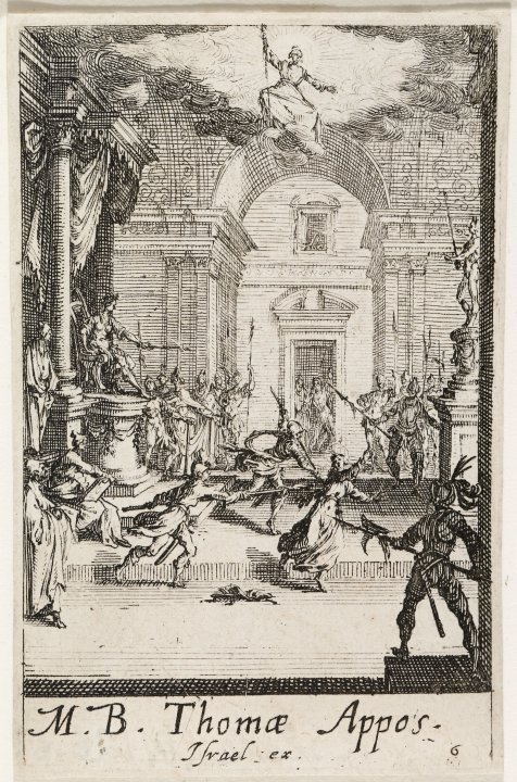 The Martyrdom of St. Thomas from the series The Martyrdoms of the Apostles