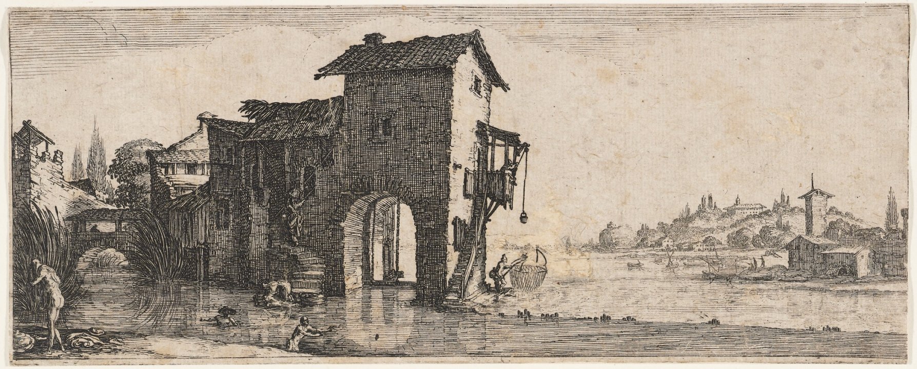 The Mill on the Water from the series Four Landscapes
