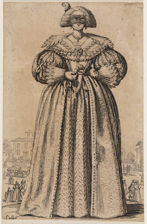 Gentlewoman from the series Fashions of the Nobility