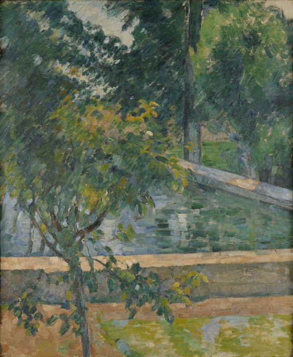 Le bassin du Jas de Bouffan (The Pool at Jas de Bouffan)