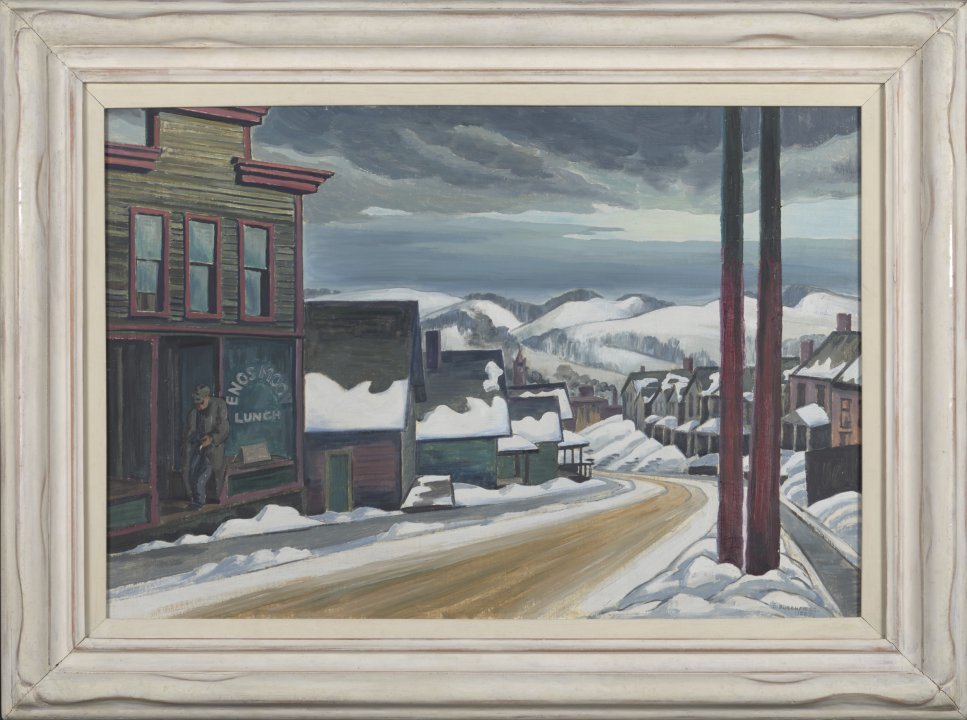 Winter, East Liverpool | Buffalo AKG Art Museum