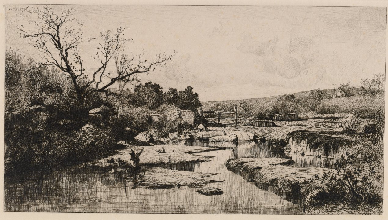 La Source de l'Alberine (The River Somme)