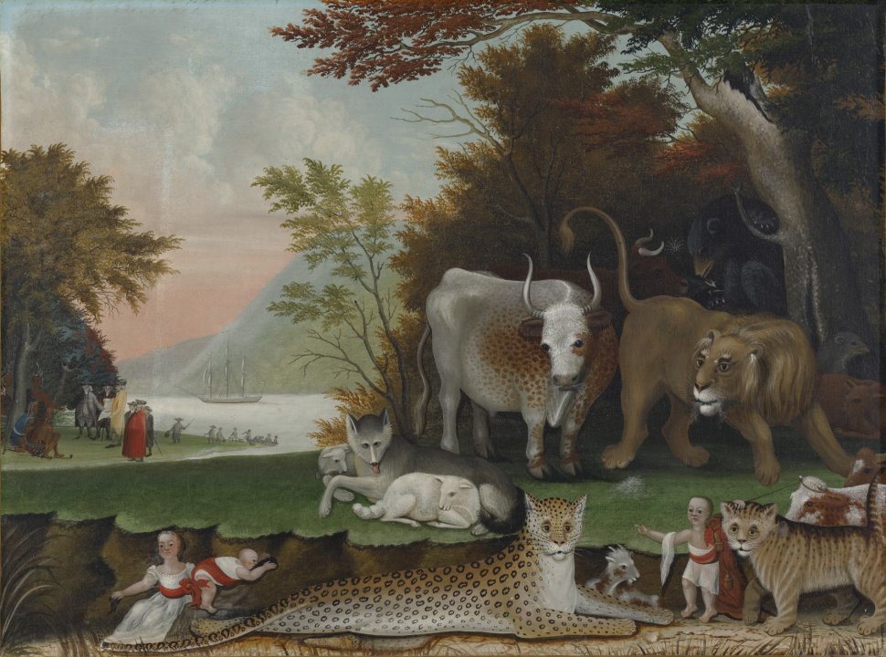 Peaceable Kingdom Buffalo AKG Art Museum