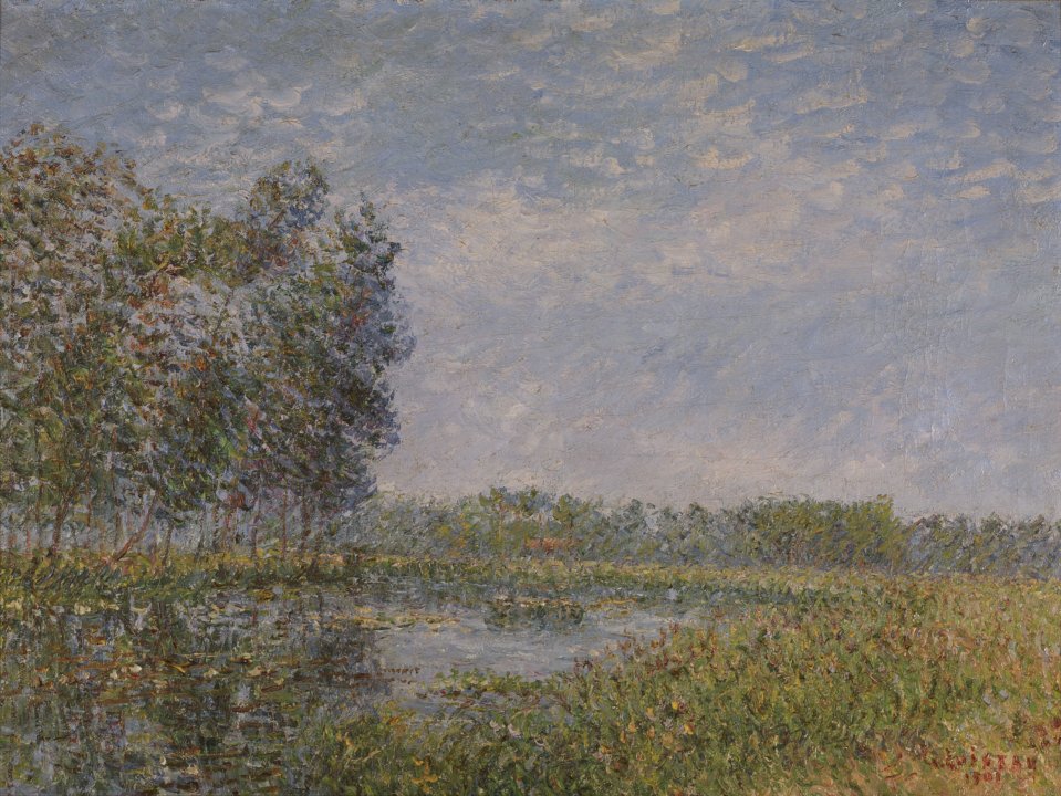 Bords de l'Eure, Normandie (Banks of the Eure, Normandy) | Buffalo