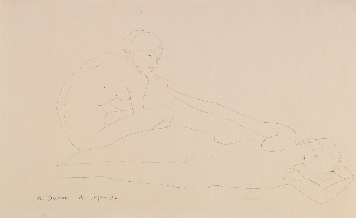 Two Nude Women