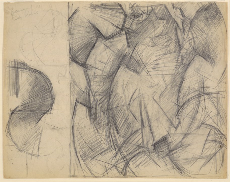 Study for "Synchromy in Orange: To Form"
