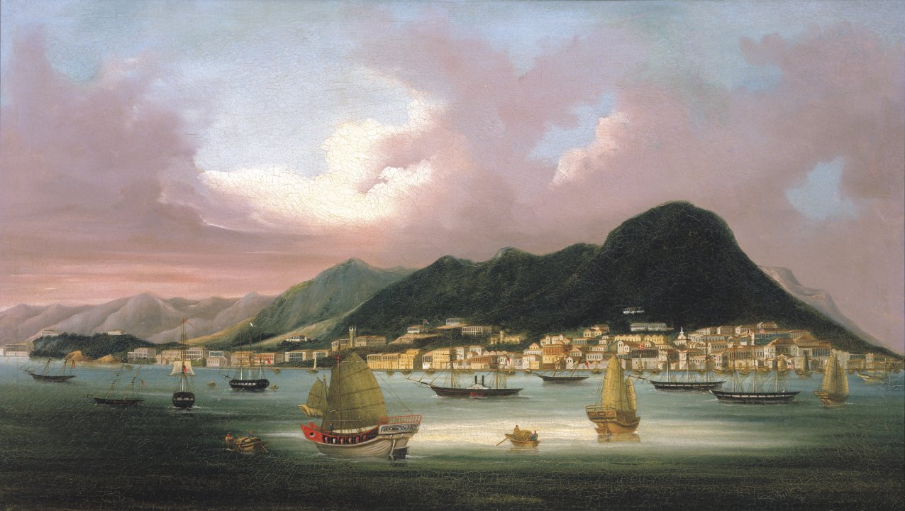 Victoria, Hong Kong, from the Harbour | Buffalo AKG Art Museum