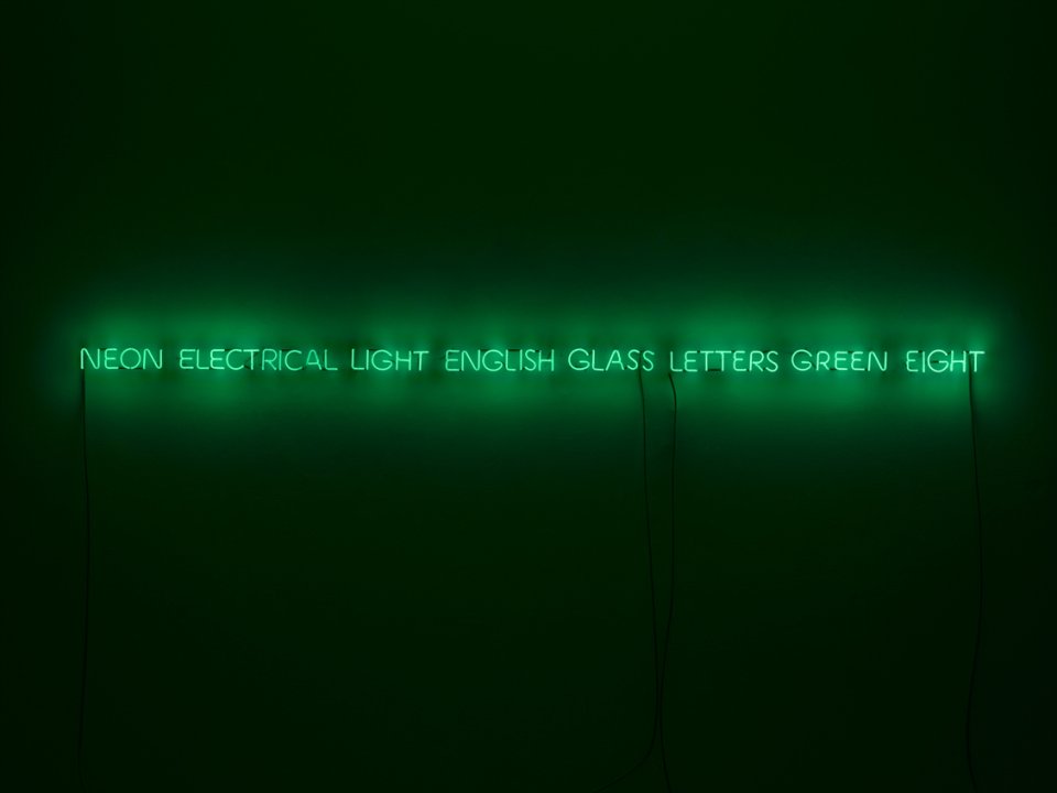 One and Eight - a Description' [Green] | Buffalo AKG Art Museum