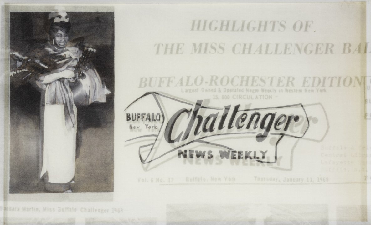 Miss Challenger from the series Challenger Fragments Wall