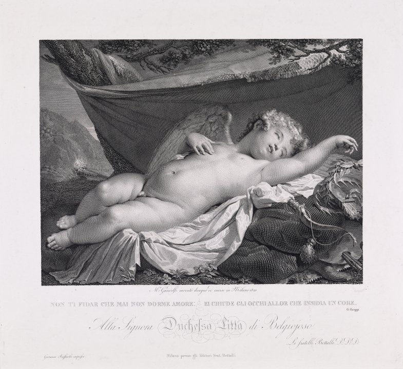 Cupid Sleeping