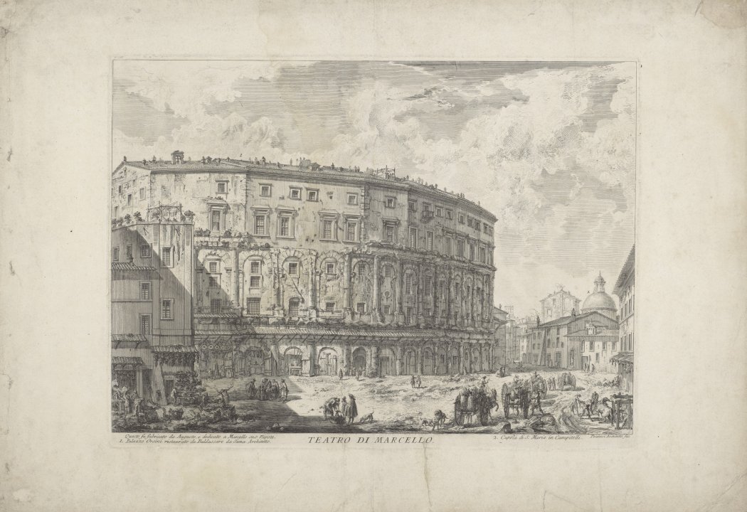 Teatro di Marcello (Theater of Marcellus) from the series Vedute di Roma (Views of Rome)