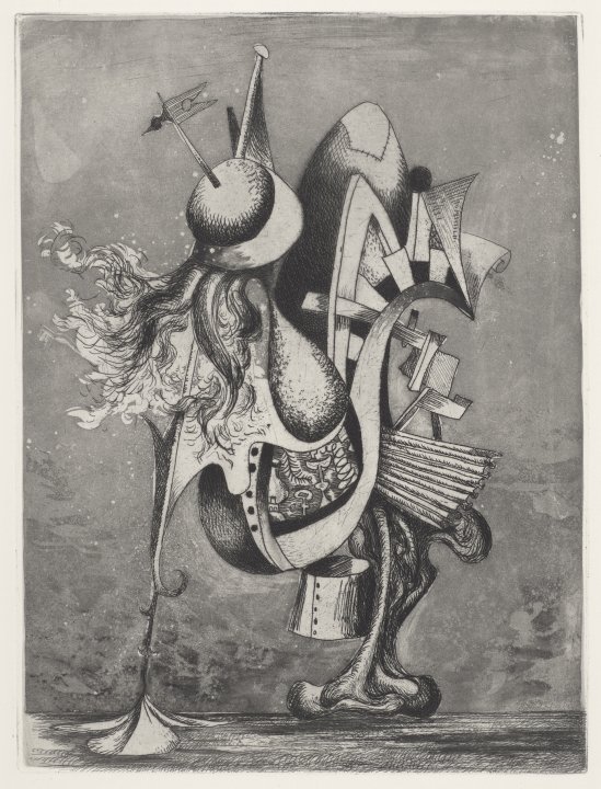 Le Chiffonnier (Ragpicker) from the portfolio Les Vagabondages Héraldiques (Heraldic Wanderings)