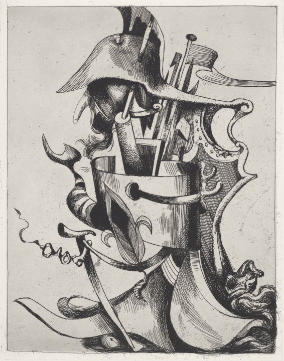 Le Fonctionnaire (Official) from the portfolio Les Vagabondages Héraldiques (Heraldic Wanderings)
