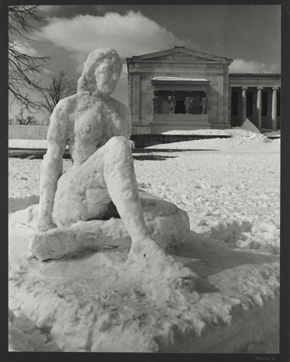 Snow Sculpture Competition - February 1977