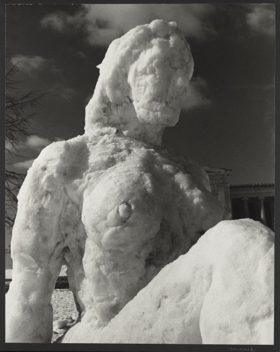 Snow Sculpture Competition - February 1977