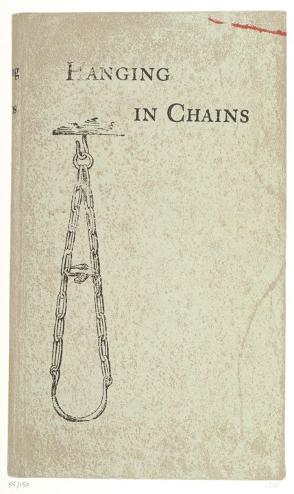 Hanging in Chains from the portfolio In Our Time: Covers for a Small Library After the Life for the Most Part