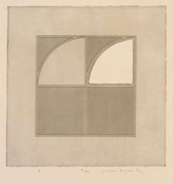 Arcs Within a Square IV from the series Arcs Within in Square