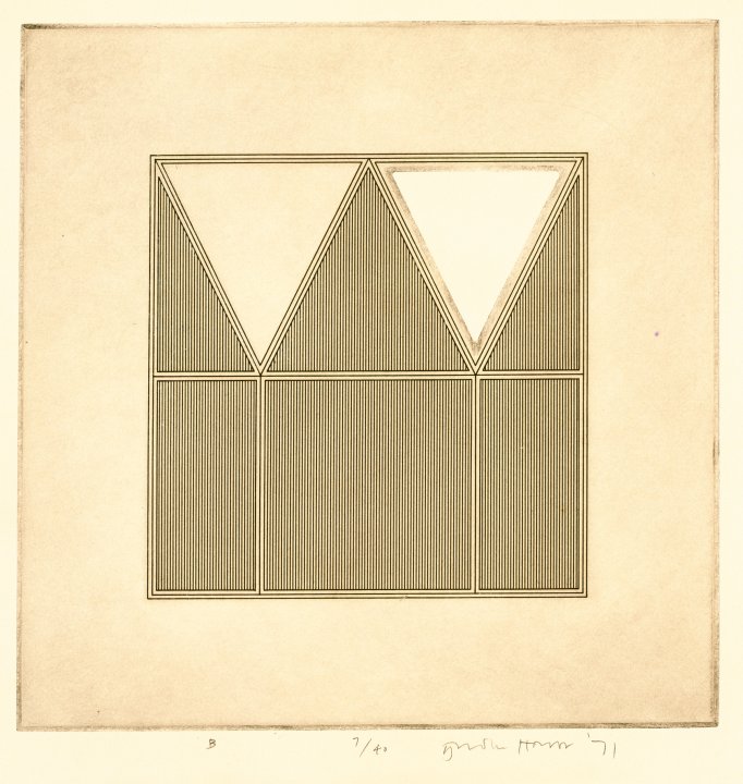 Triangles Within a Square VI from the portfolio Triangles Within a Square