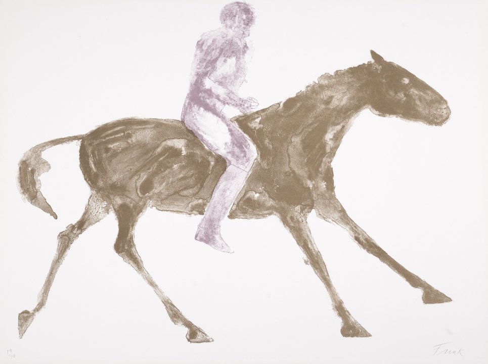 Horse and Rider VI from a series of figures on horseback