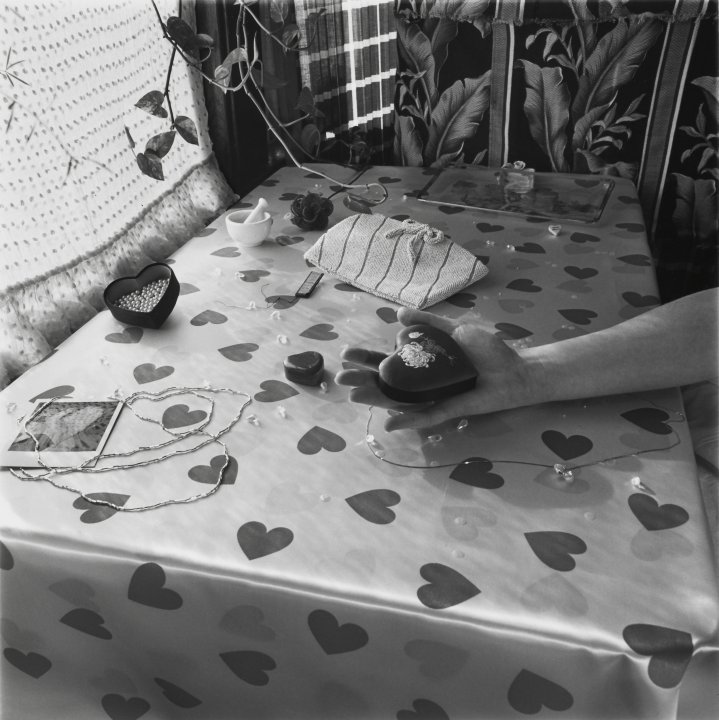 Coming from the heart, her gift from the hand